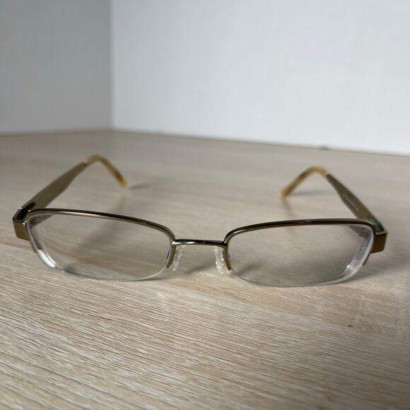 Gucci GG2770/Strass GSD Eyeglasses Silver Gold Metal Frames Only READ 51-19-135 - Picture 2 of 10